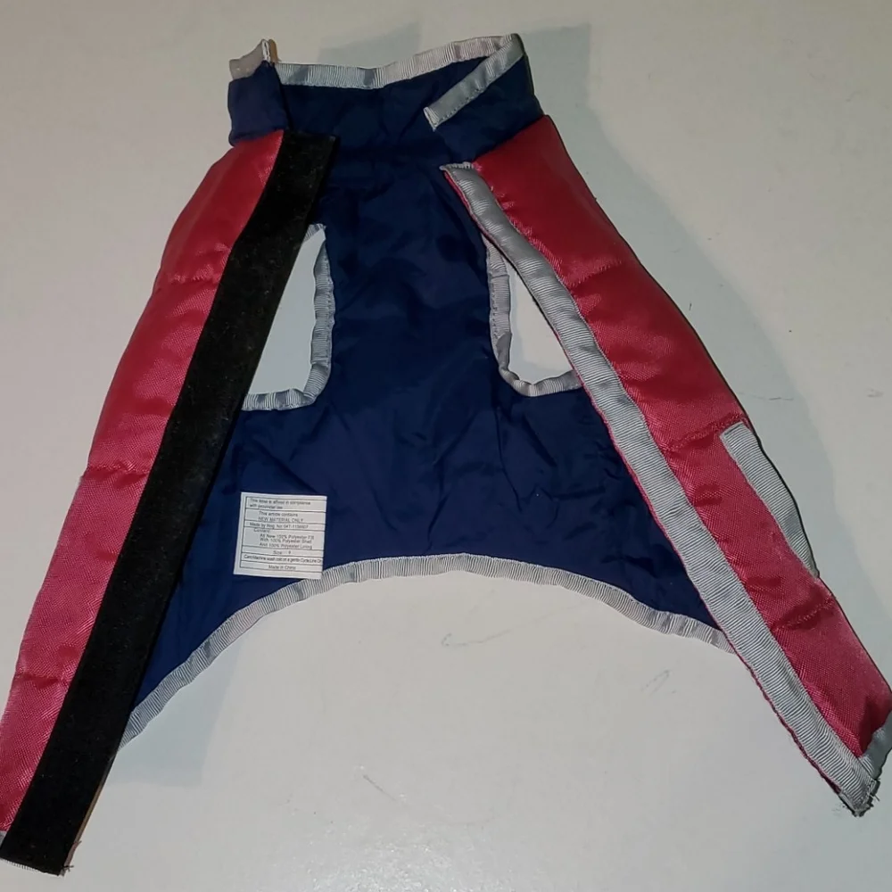Size S pink dog jacket